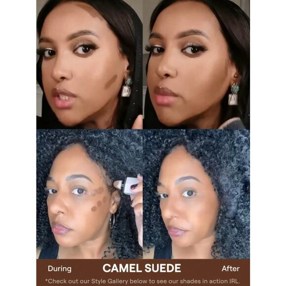 SHEGLAM Liquid Contour – Camel Suede | Matte Cream Contour Stick | Deep Neutral - Picture 3 of 11